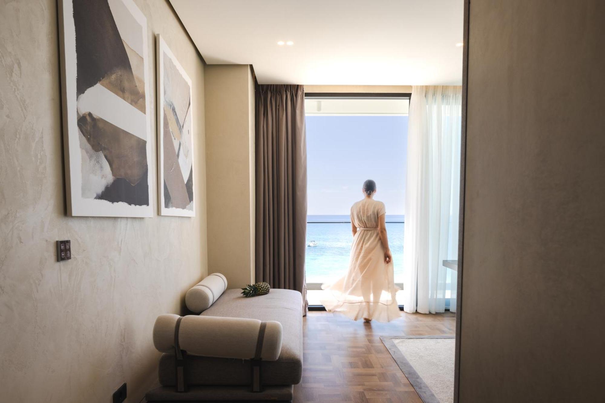 La Brisa Boutique Hotel Dhermi Bagian luar foto